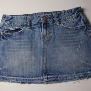 American Eagle  Mini Blue Jean Mini Skirt